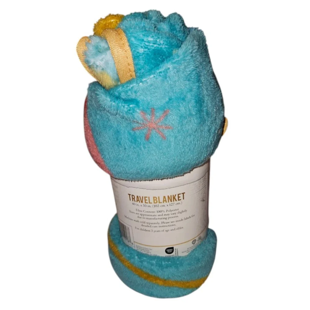 Harry Potter Multicolor Travel Blanket 40 in. x 50 in NEW